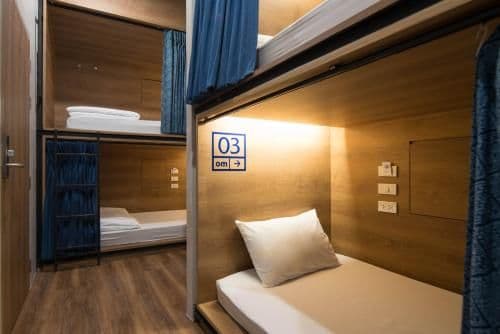 Bed in 4-Bed Mixed Dormitory Room