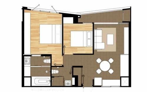 Apartment with Balcony