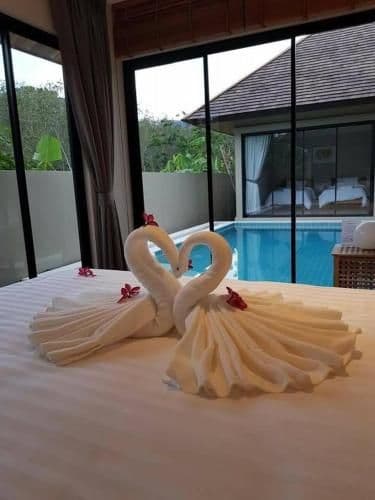 Studio with Pool View