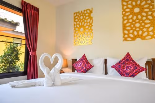Deluxe Double or Twin Room with Garden View