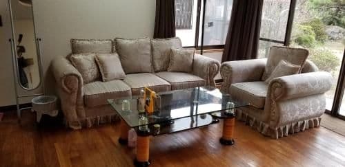 Family Room with Shared Bathroom