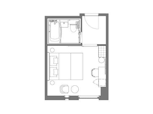 Moderate Double Room - Single Use