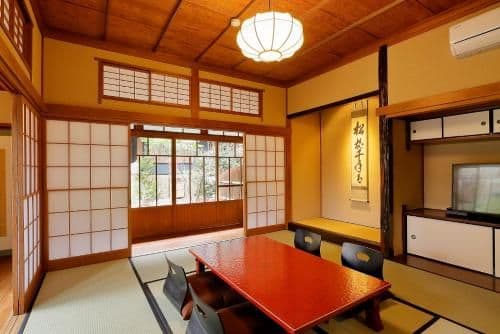 Japanese-Style Twin Room with Hot Spring Bath - Old Building - Ground Floor