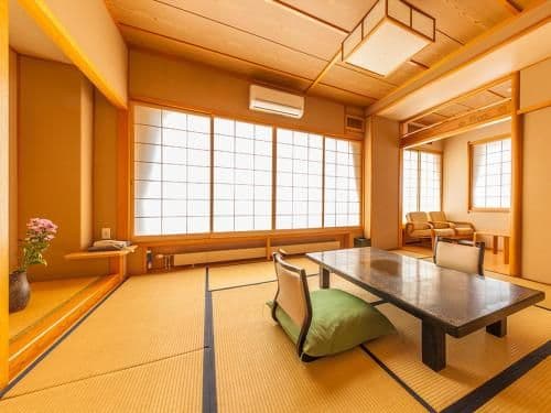 Japanese-Style Room with Open-Air Bath