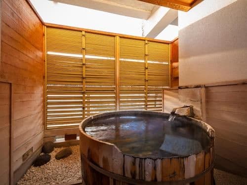 Japanese-Style Room with Open-Air Bath