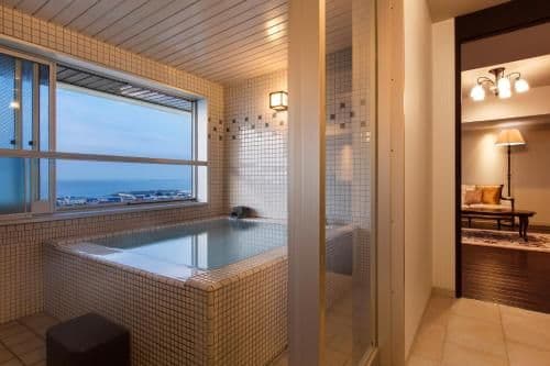 Superior Taisho Twin Room with Hot spring bath