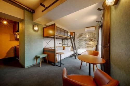 Double Room with Bunk Bed
