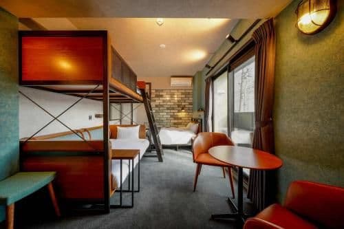 Double Room with Bunk Bed