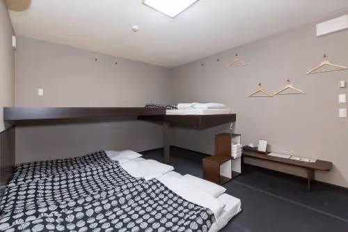 Family Room with Shared Bathroom