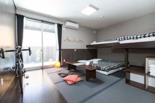Family Room with Shared Bathroom