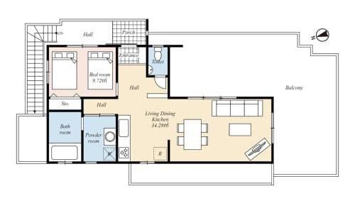 One-Bedroom Apartment