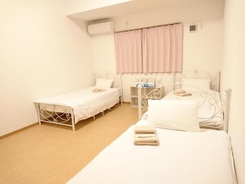 Male Only Quadruple Room with Shared Shower and Toilet