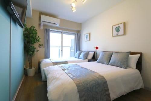 1 ห้องนอน 1 ห้องน้ำส่วนตัว ขนาด 25 ตร.ม. – ชินไซบาชิ