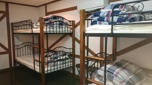 Bunk Bed in Male Dormitory Room