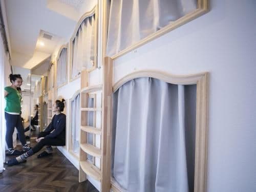 Single Bed in Female Dormitory Room