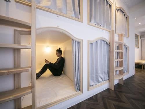 Single Bed in Female Dormitory Room