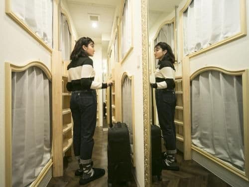 Single Bed in Female Dormitory Room