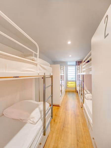 Bed in dormitory CAPACITY 8