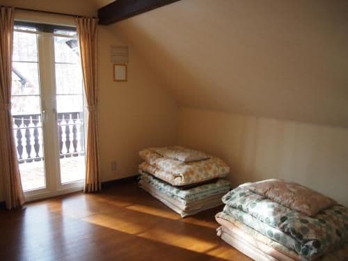 Single Futon in Japanese-Style Male Dormitory Room