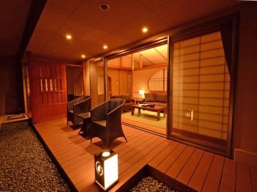 Deluxe Room with Tatami Area and Open-Air Bath