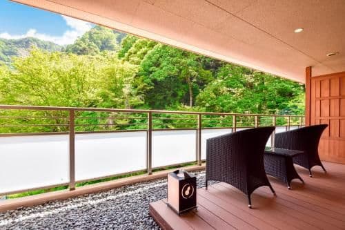 Deluxe Room with Tatami Area and Open-Air Bath