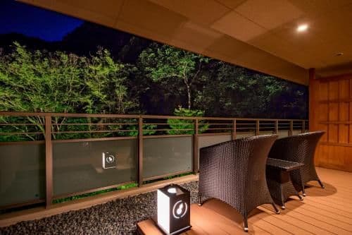 Deluxe Room with Tatami Area and Open-Air Bath