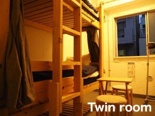Private Room with Bunk Bed and Shared Bathroom (2 Adults)