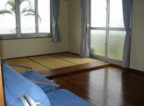 Japanese-Style Room with Hardwood Floor