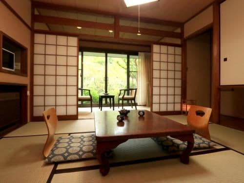 Family Room with Shared Bathroom