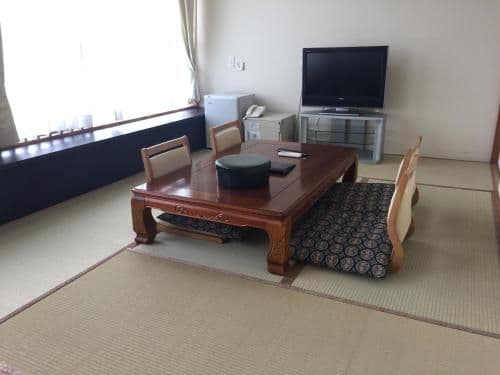 Japanese-Style Room with Tatami Area and Lake View - Disability Access