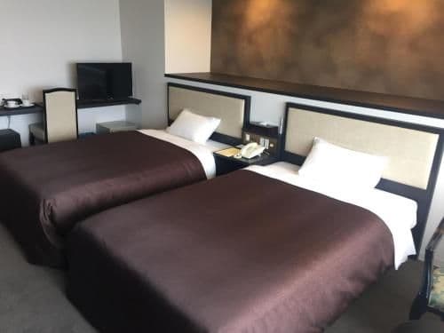 Deluxe Twin Room with Private Onsen and Lake View