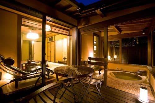 Japanese-Style Room with Semi Open-Air Bath