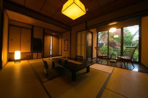 Japanese-Style Room with Semi Open-Air Bath
