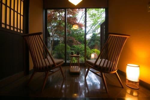 Japanese-Style Room with Semi Open-Air Bath
