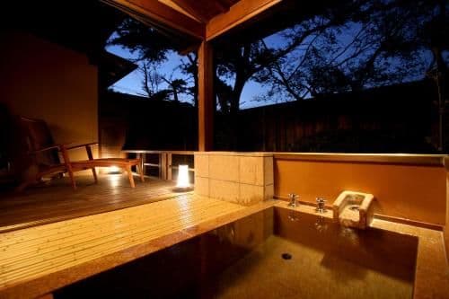 Japanese-Style Room with Semi Open-Air Bath