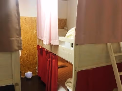 Bunk Bed in Female Dormitory Room  
