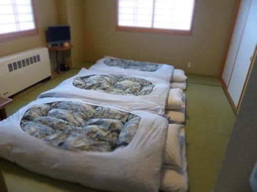 Japanese-Style Family Room with Private Toilet