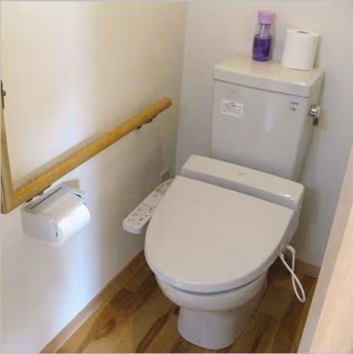 Japanese-Style Family Room with Private Toilet