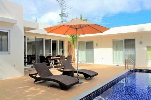 Deluxe Two-Bedroom Villa with Tatami Area and Private Pool