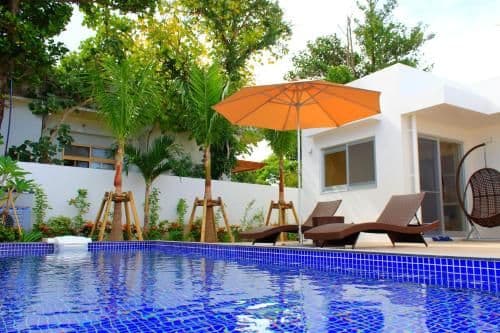 Deluxe Two-Bedroom Villa with Tatami Area and Private Pool