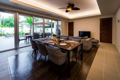 Deluxe Two-Bedroom Villa with Tatami Area and Private Pool