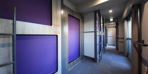Two Bunk Beds in Male Dormitory Room
