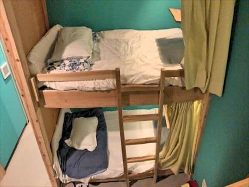 Bunk Bed in Female Dormitory Room