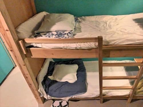 Bunk Bed in Female Dormitory Room