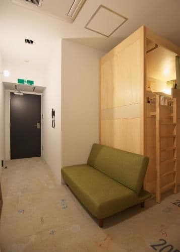 Upper Bunk Bed in Mixed Dormitory Room