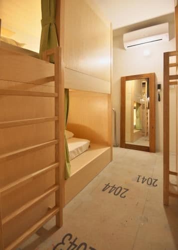 Upper Bunk Bed in Mixed Dormitory Room