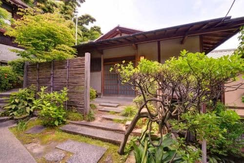 Japanese-Style Family Room with Shared Bathroom