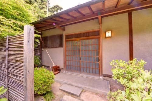 Japanese-Style Family Room with Shared Bathroom