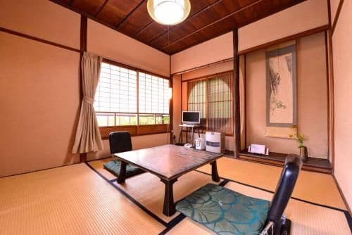 Japanese-Style Family Room with Shared Bathroom