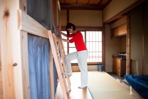 Bed in 6-Bed Female Dormitory Room